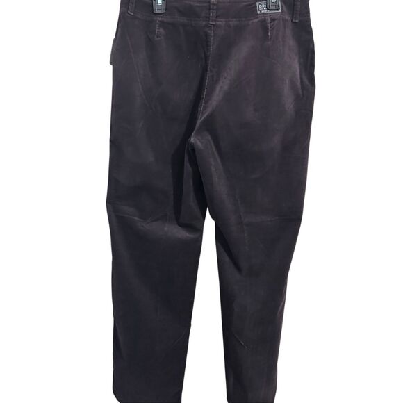 Liz Claiborne Lizwear Jeans Brown Corduroy Pants Stretch Size 16 NWT - Picture 9 of 12